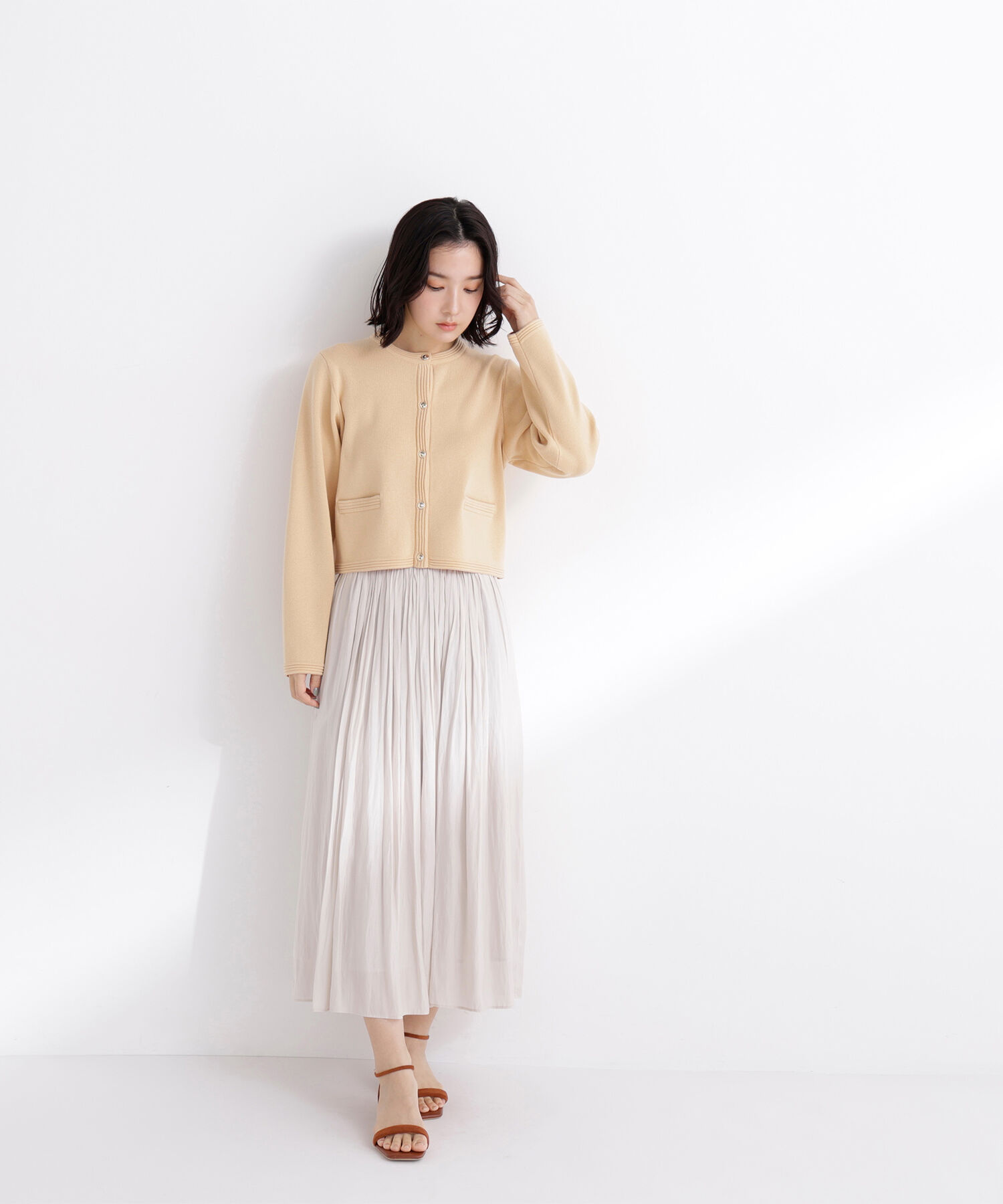  「シルクブレンドカーディガン」|ニット・セーター|