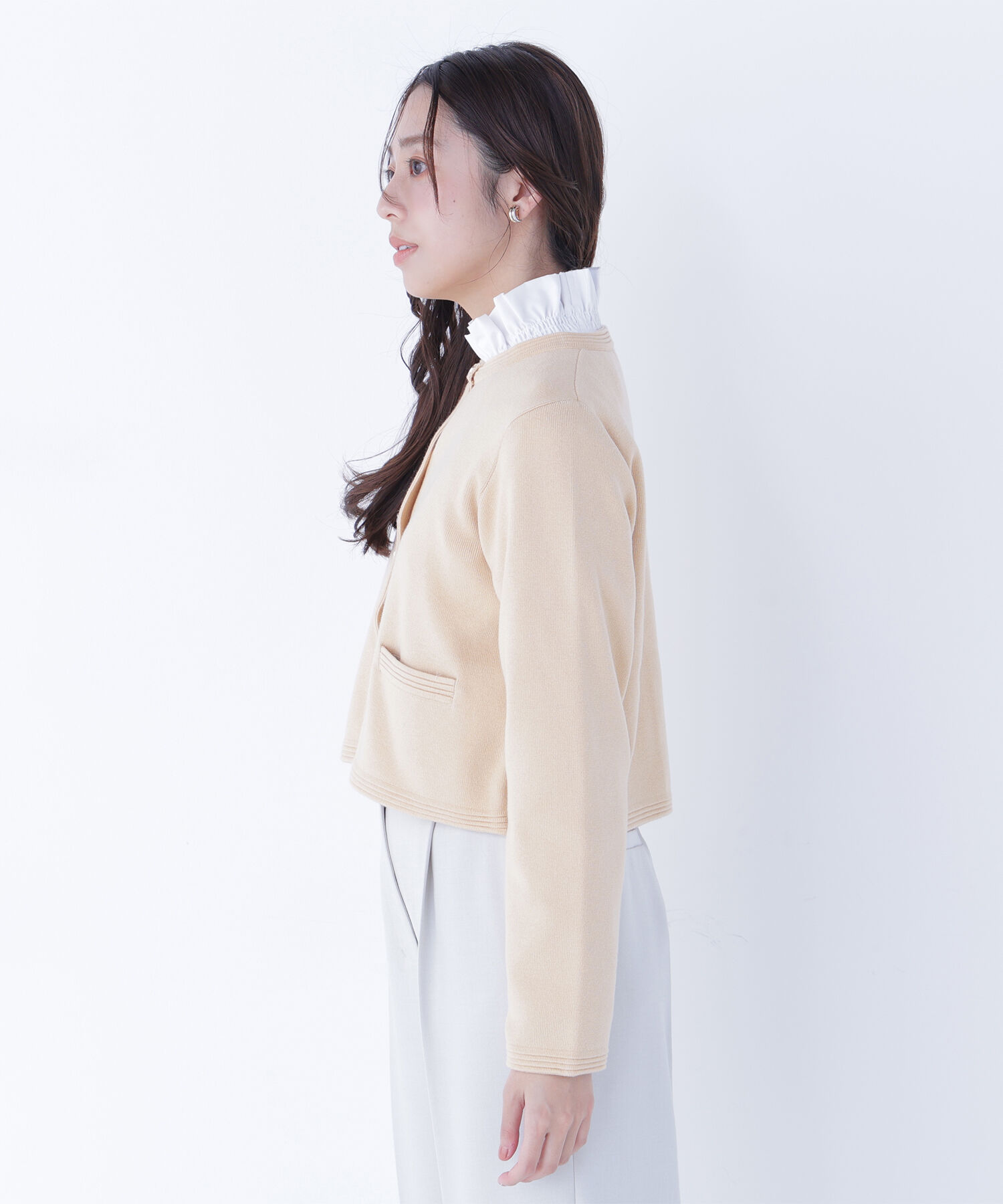  「シルクブレンドカーディガン」|ニット・セーター|