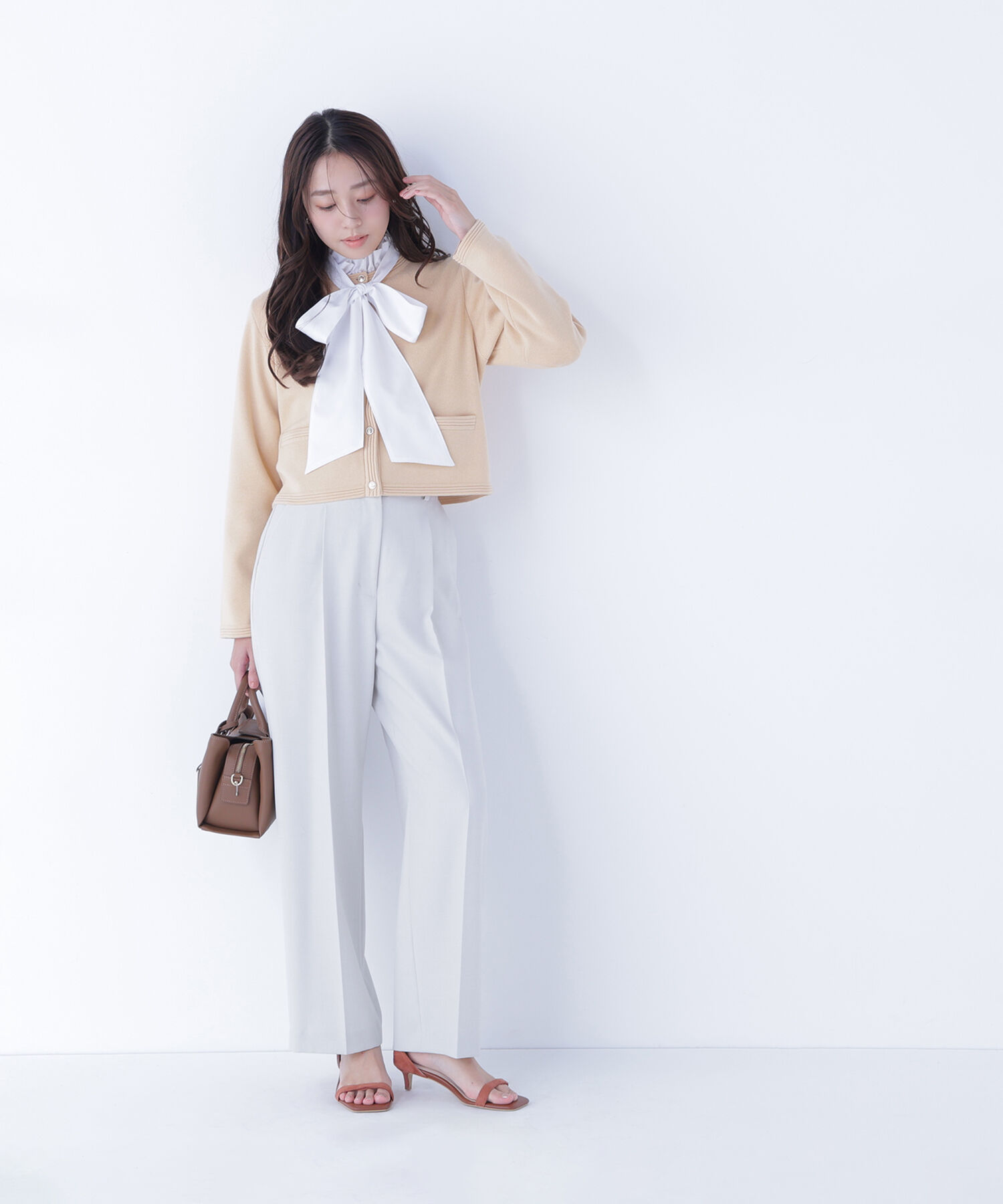  「シルクブレンドカーディガン」|ニット・セーター|