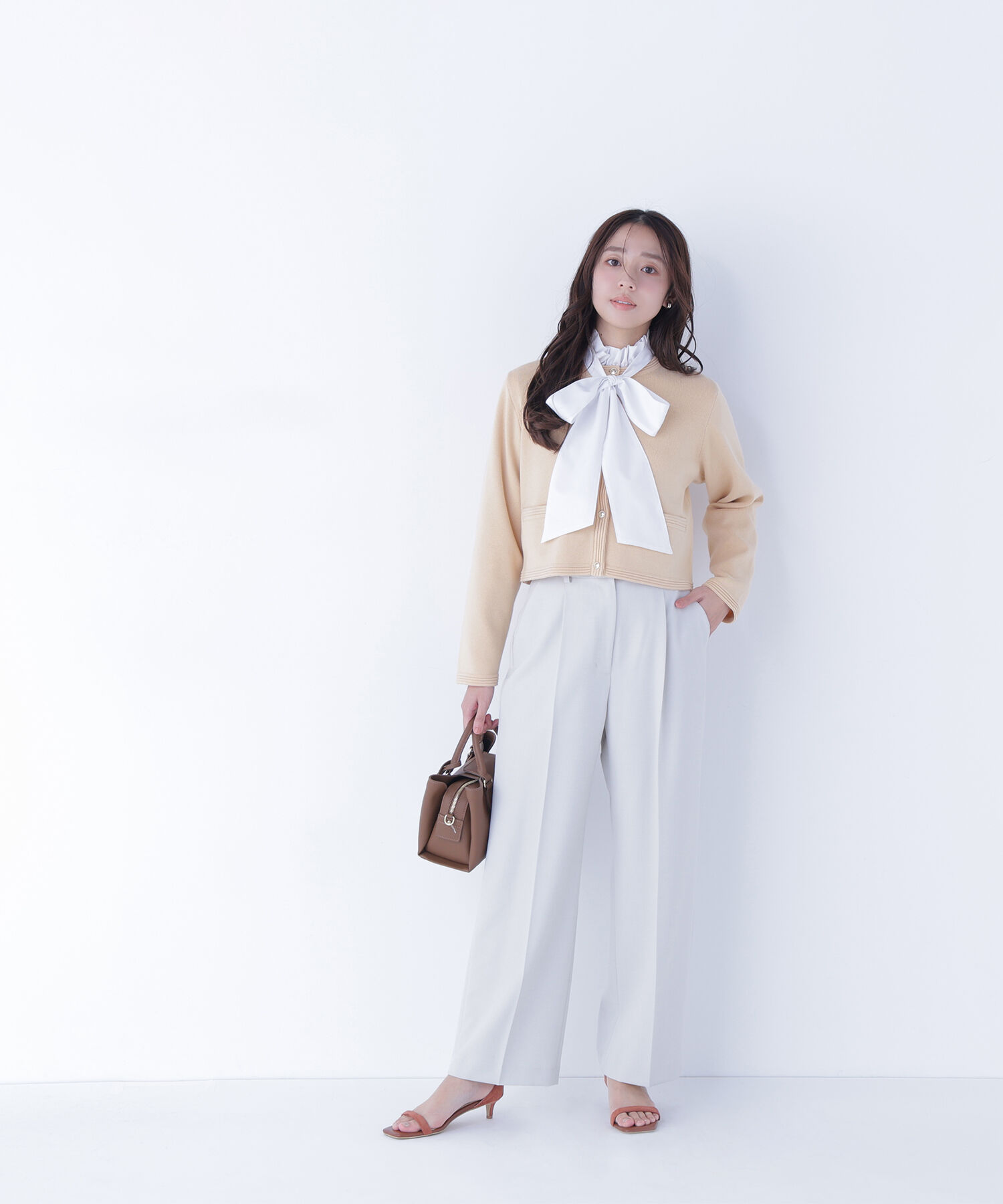  「シルクブレンドカーディガン」|ニット・セーター|