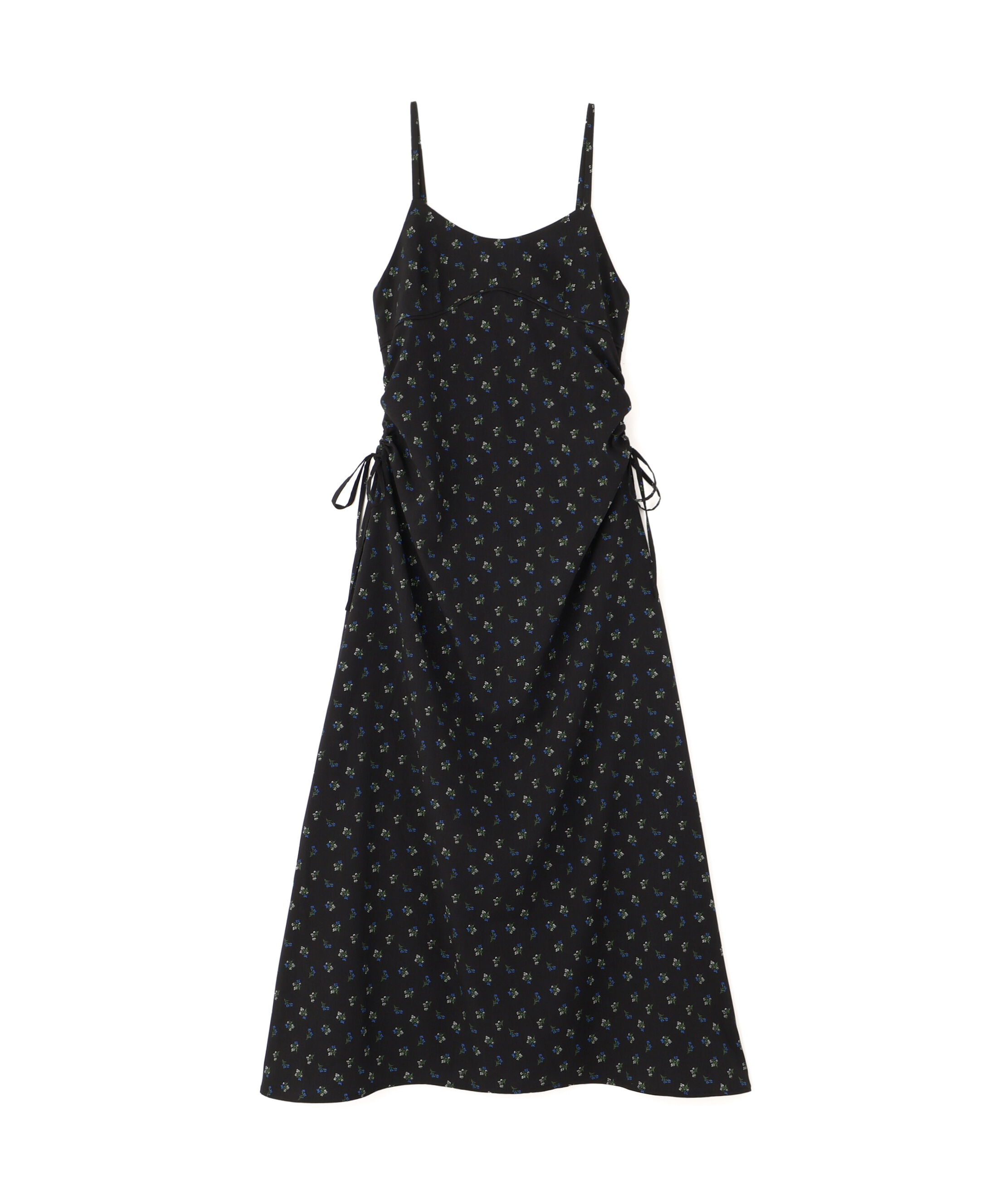  「小花柄ドロストキャミワンピース」|ワンピース|