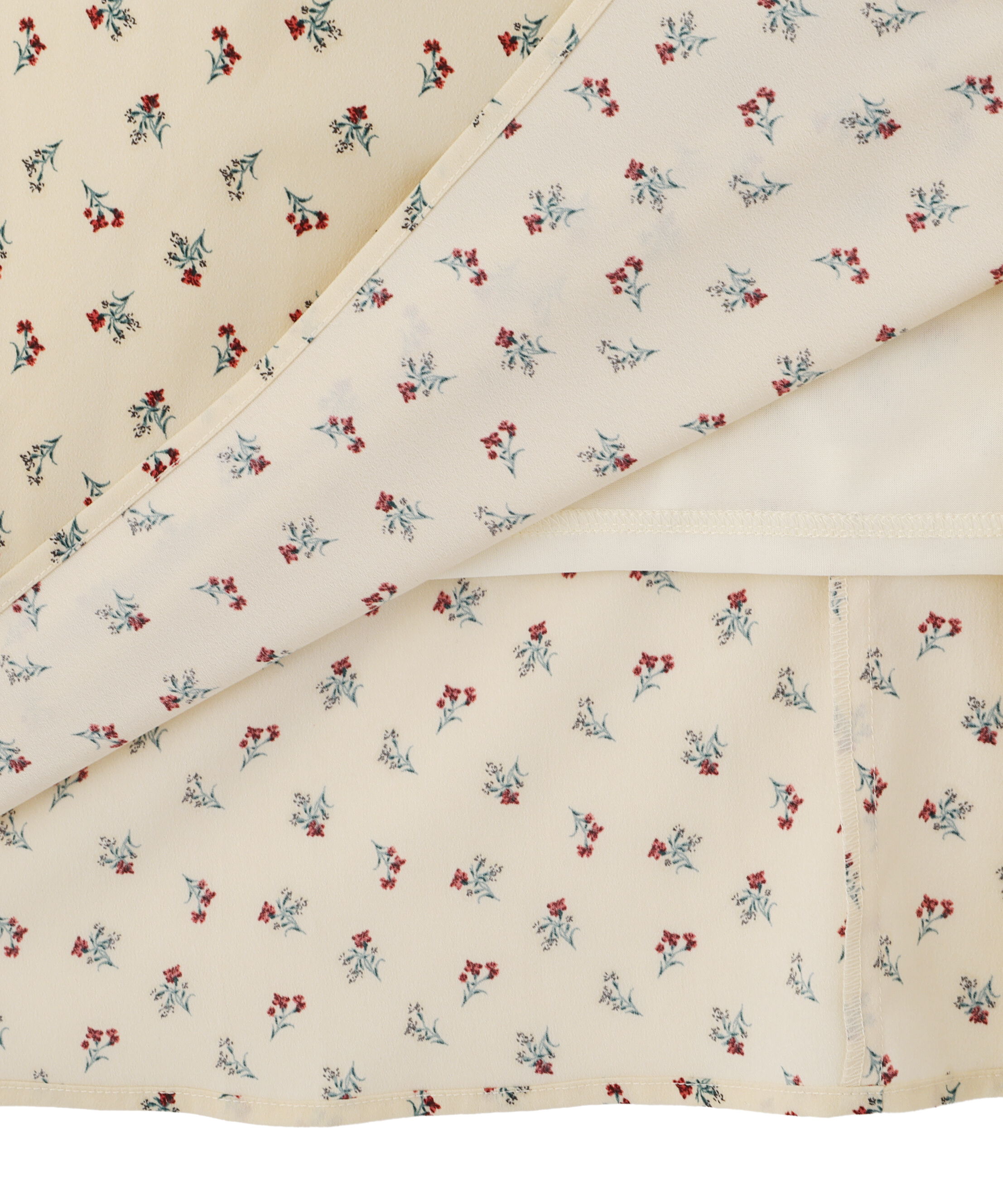  「小花柄ドロストキャミワンピース」|ワンピース|