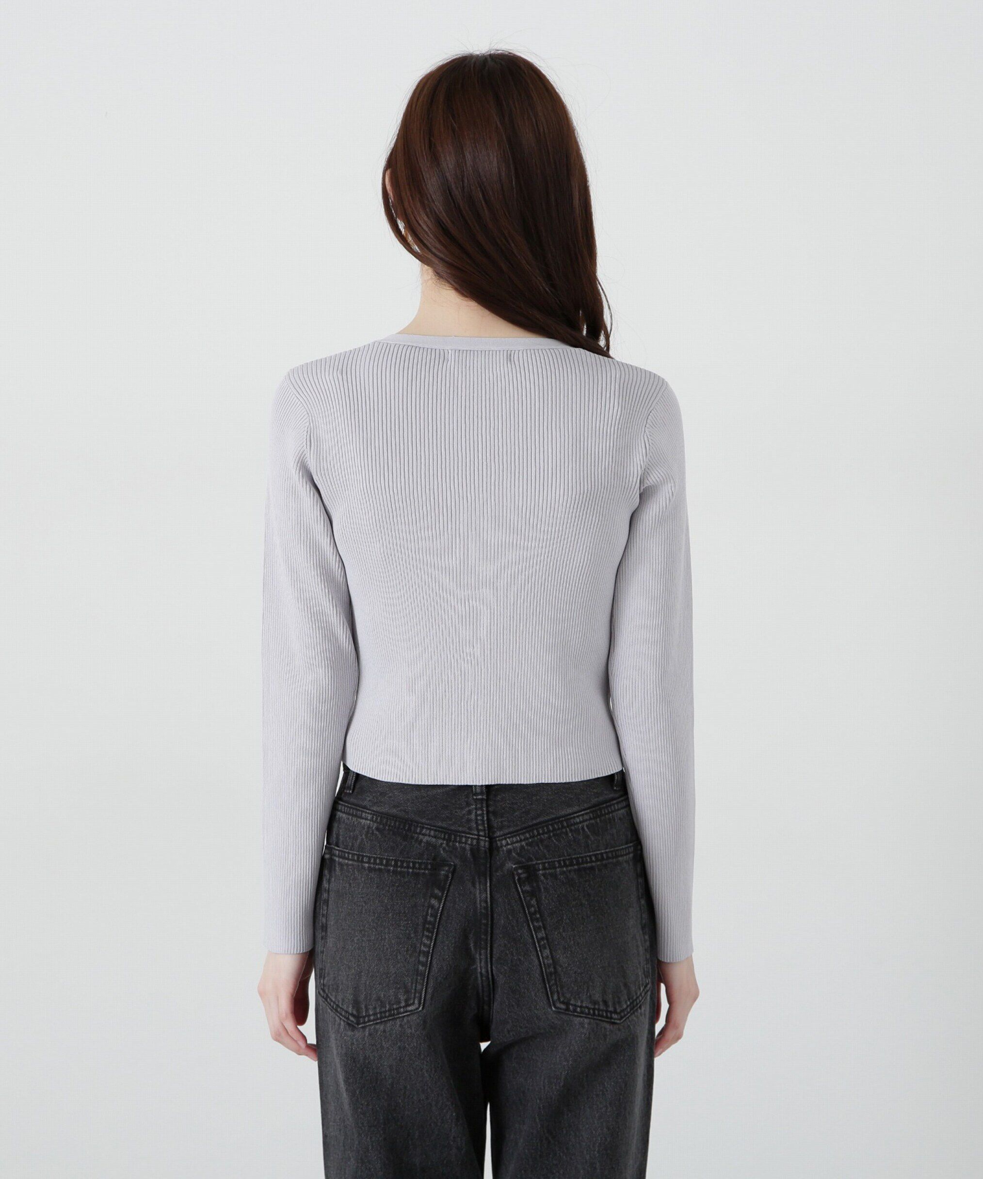 PROPORTION BODY DRESSING「チュール付きアンサンブルニット」|ニット・セーター|