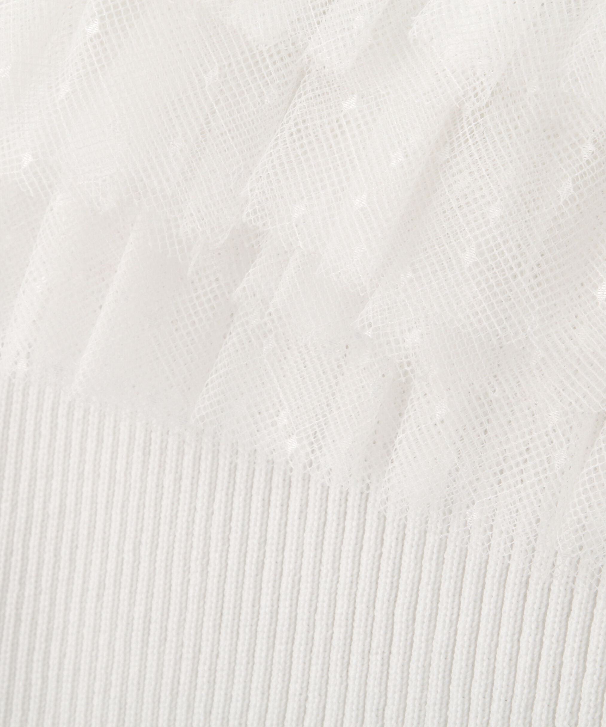 PROPORTION BODY DRESSING「チュール付きアンサンブルニット」|ニット・セーター|