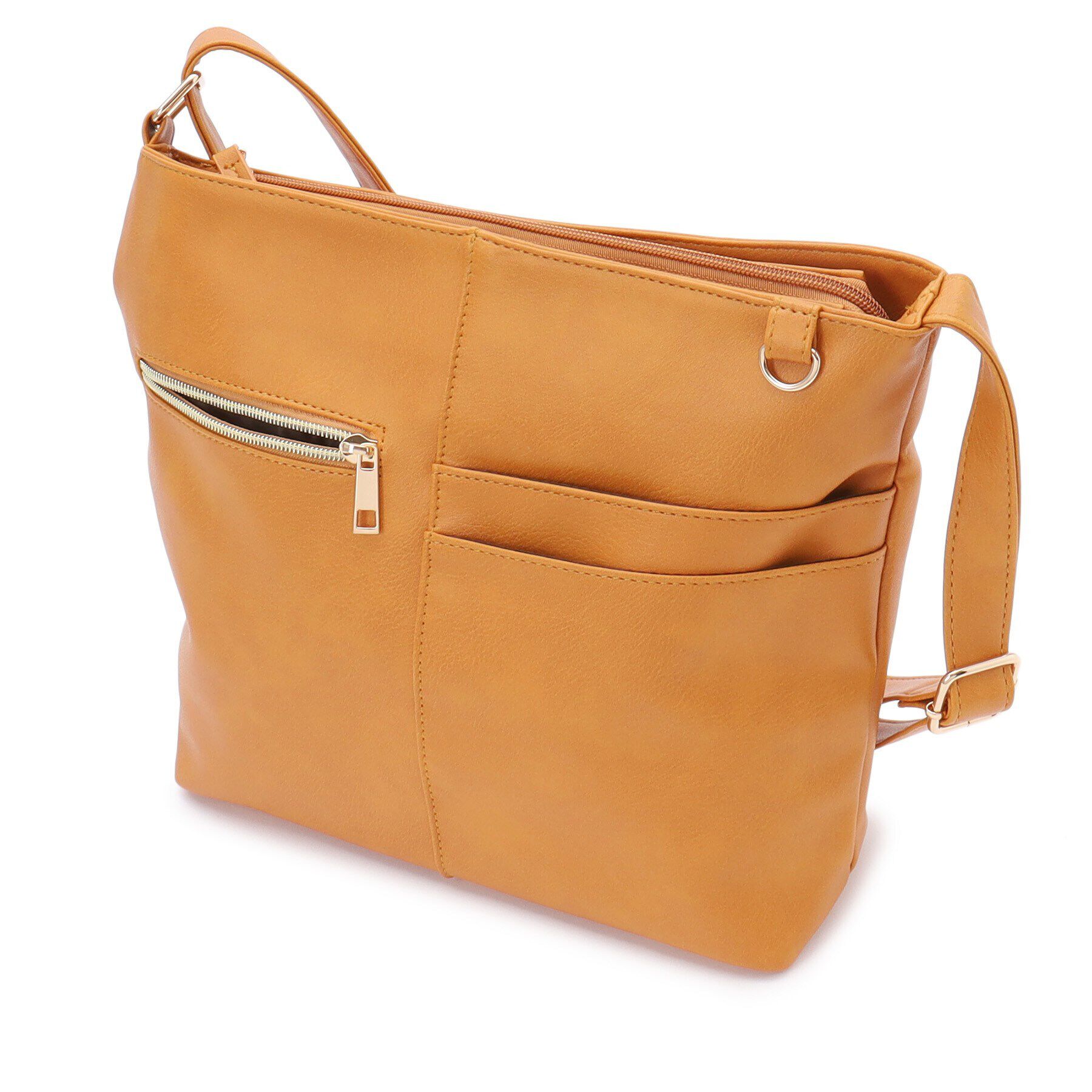 SHOO･LA･RUE「プレゼントにも フロント切り替えショルダーバッグ」|ショルダー・メッセンジャー|