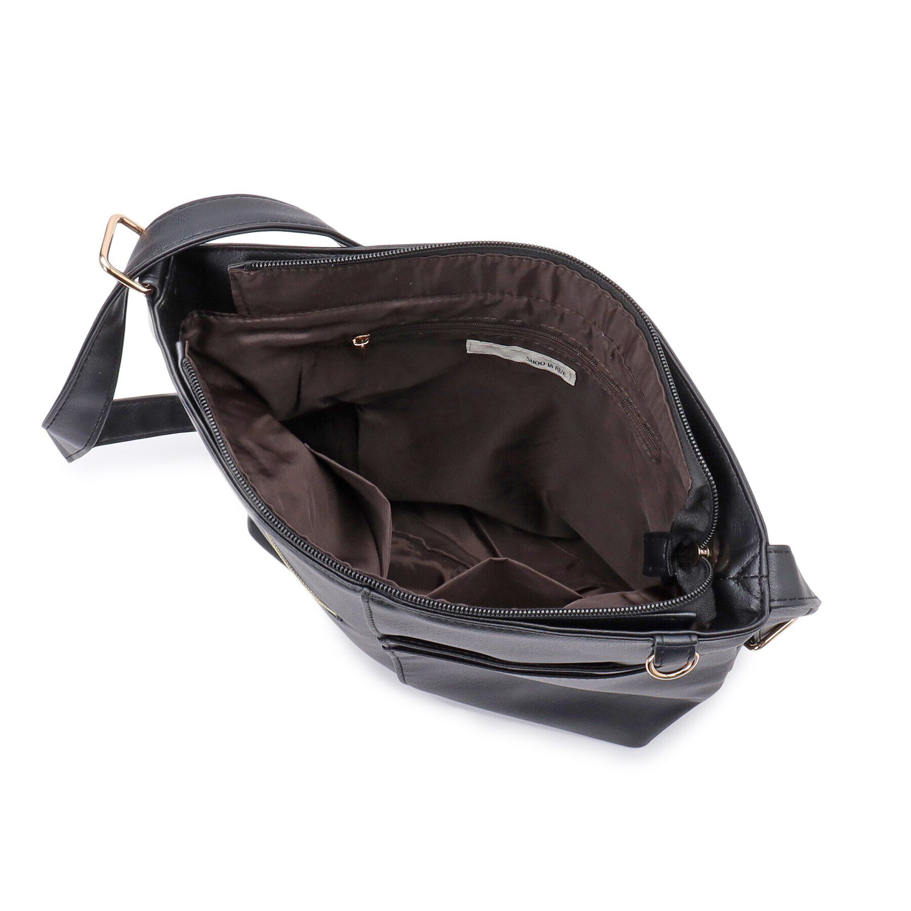 SHOO･LA･RUE「プレゼントにも フロント切り替えショルダーバッグ」|ショルダー・メッセンジャー|