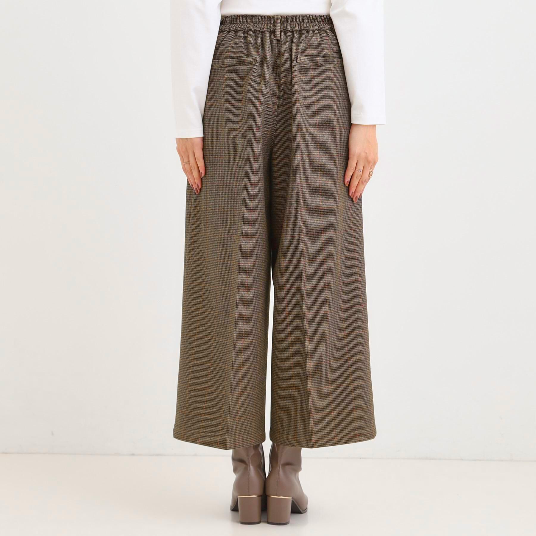 SHOO･LA･RUE「【着丈選べる】ウールフィールあったか裏起毛ワイドパンツ」|その他|