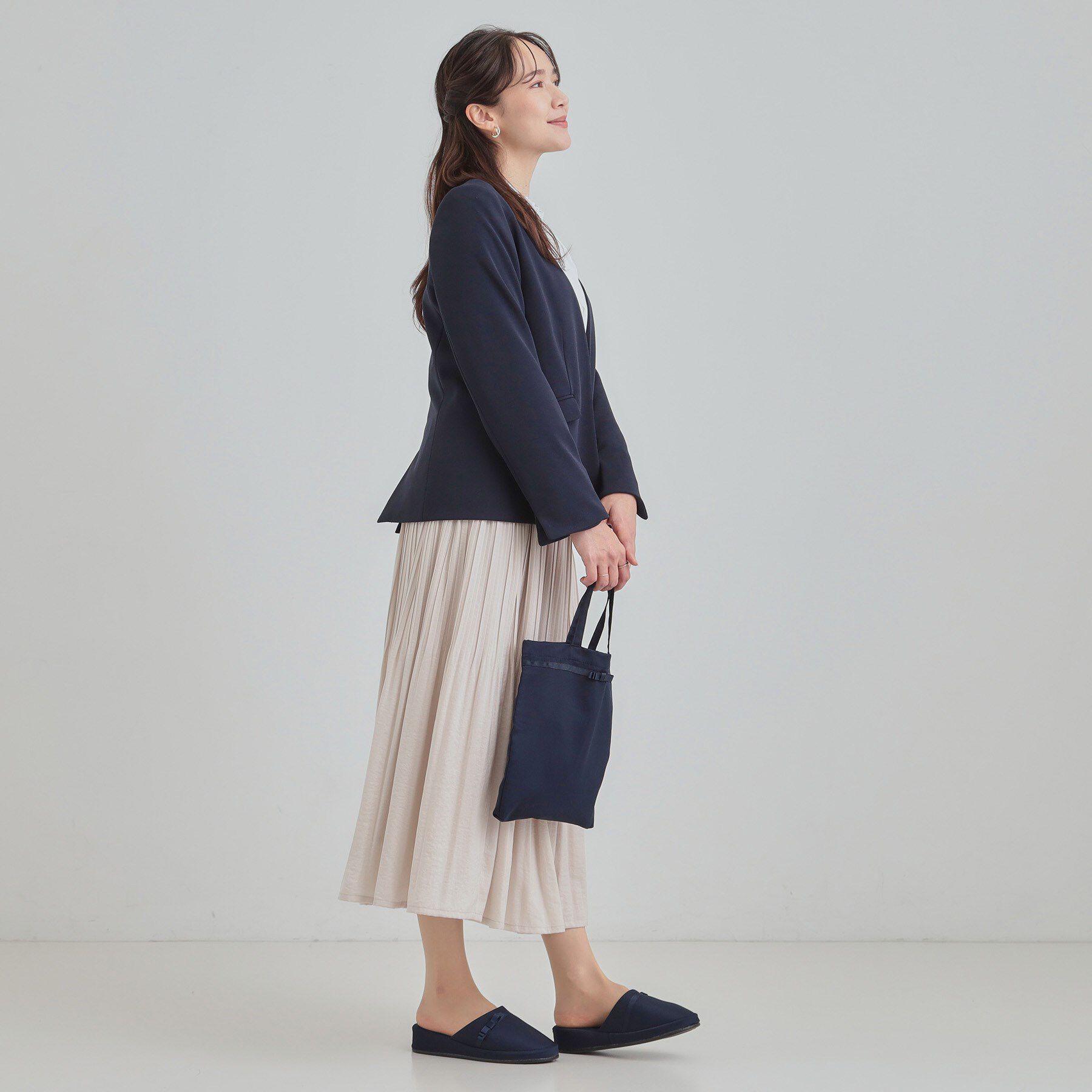 SHOO･LA･RUE「【セレモニー】トート付ヒールスリッパ」|クッション・クッションカバー|