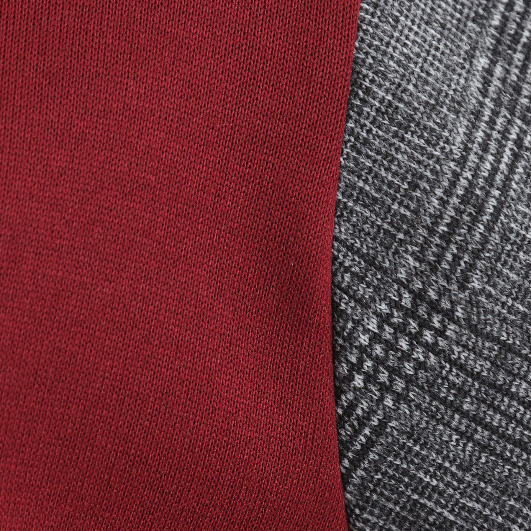 SHOO･LA･RUE「【あったか】裏起毛袖チェックトップス」|パーカー|