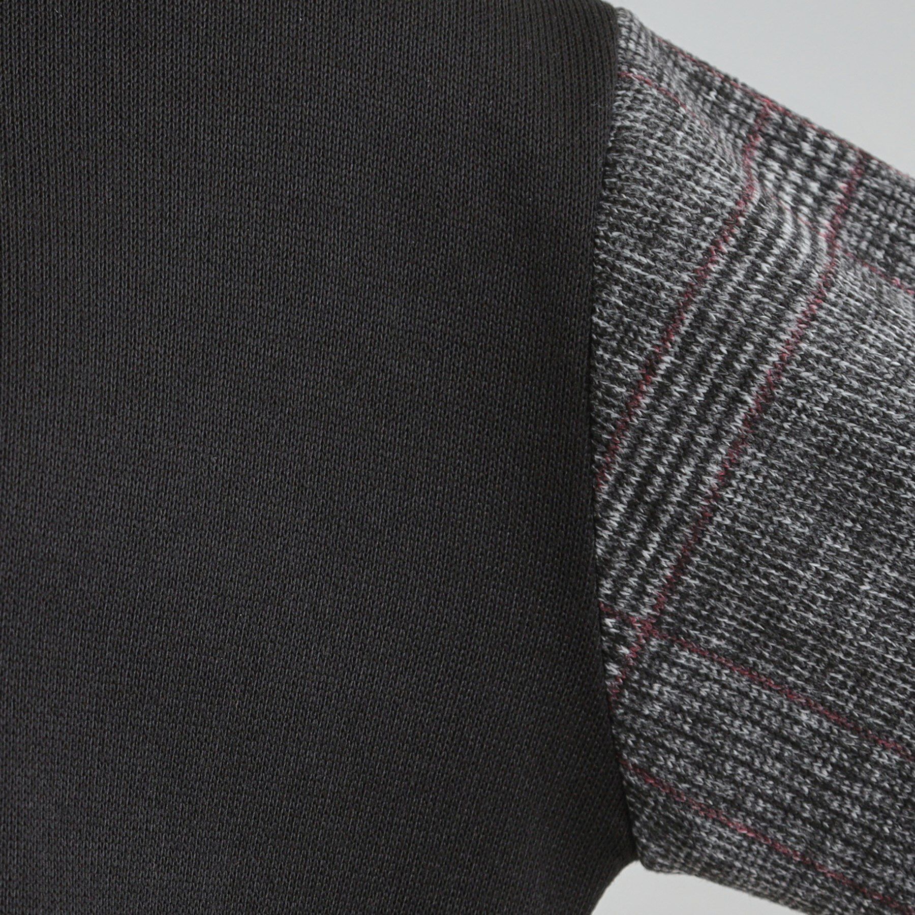 SHOO･LA･RUE「【あったか】裏起毛袖チェックトップス」|パーカー|