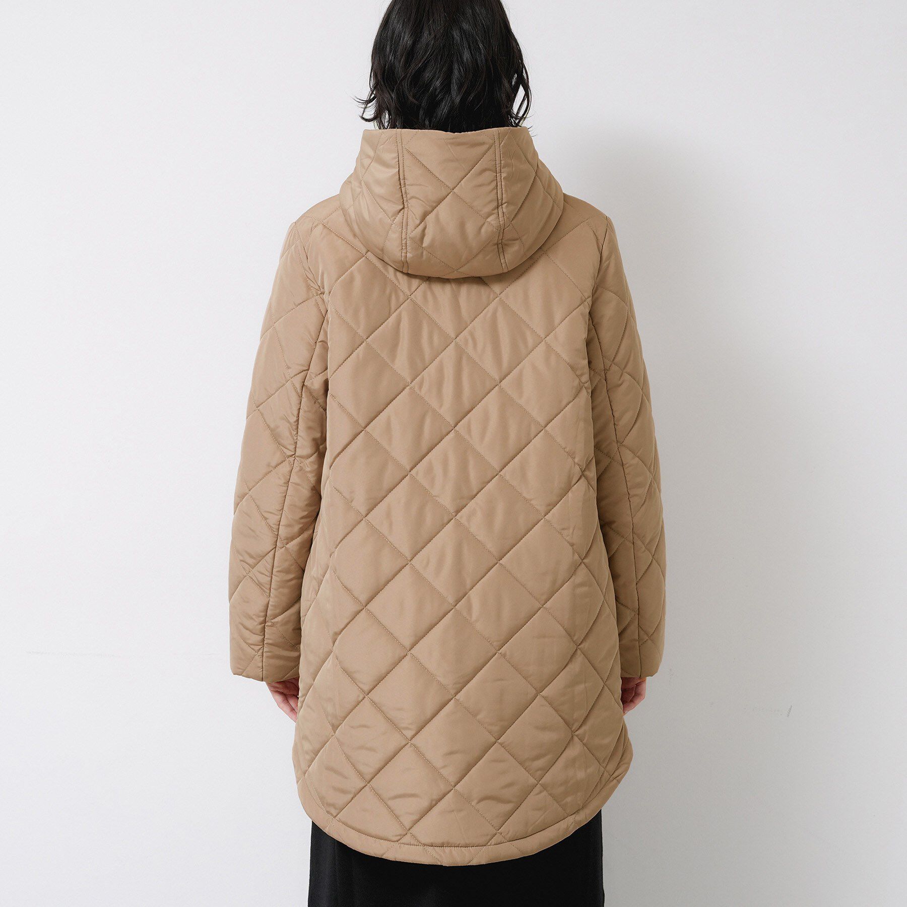 Dessin「【2WAY/洗える】中綿キルトコート」|ダウン|