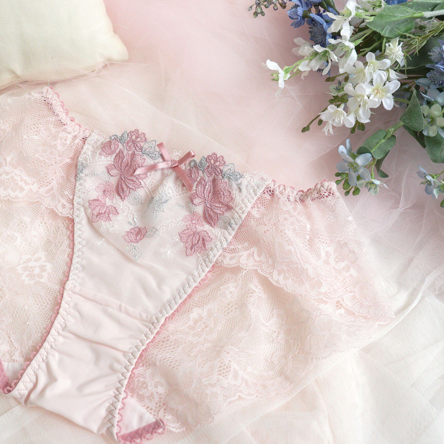 Risa Magli「イーシャ レースショーツ」|インナー|