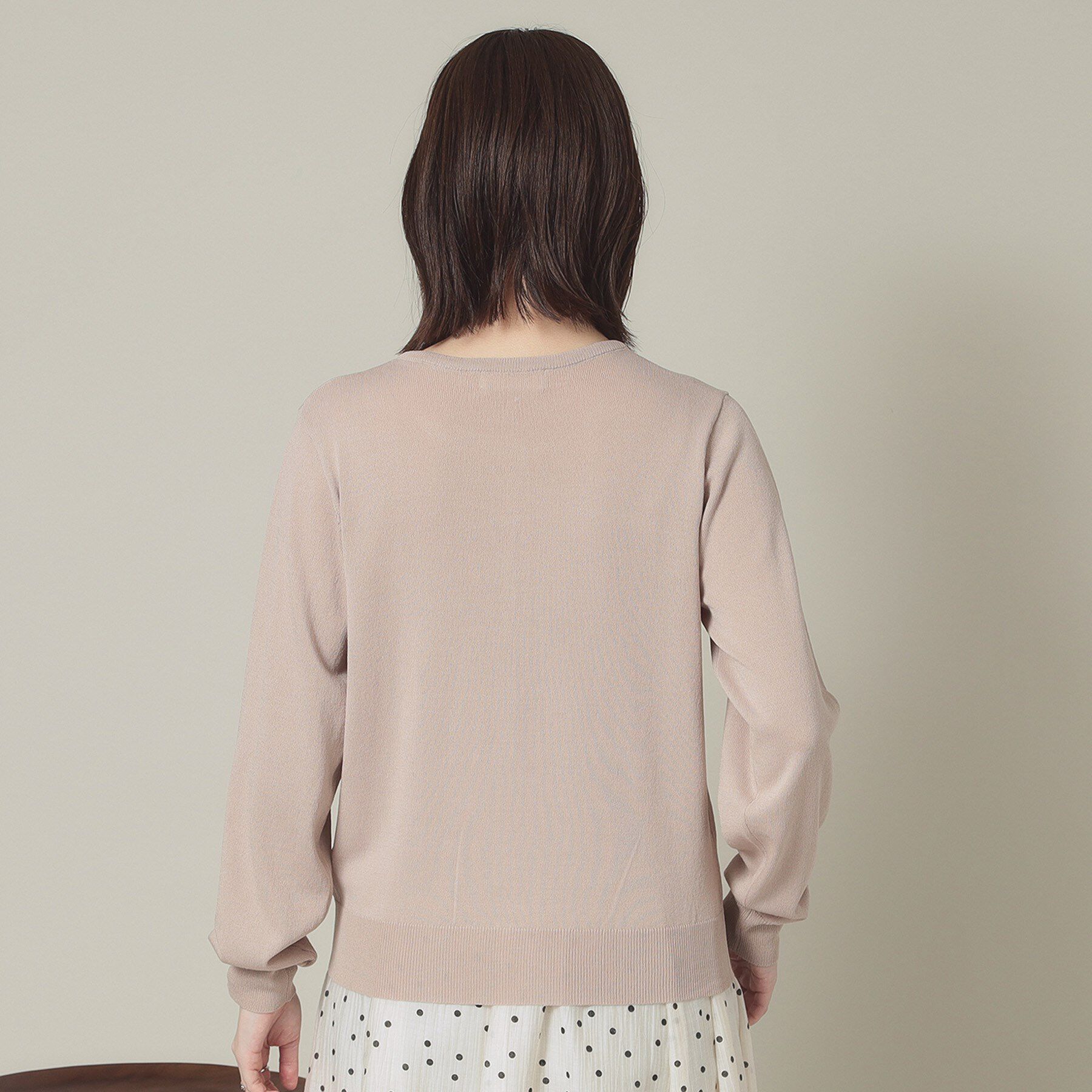 ITS&rsquo;DEMO「【UVカット／アンチピリング／手洗い可】クルーニットカーディガン」|カーディガン|