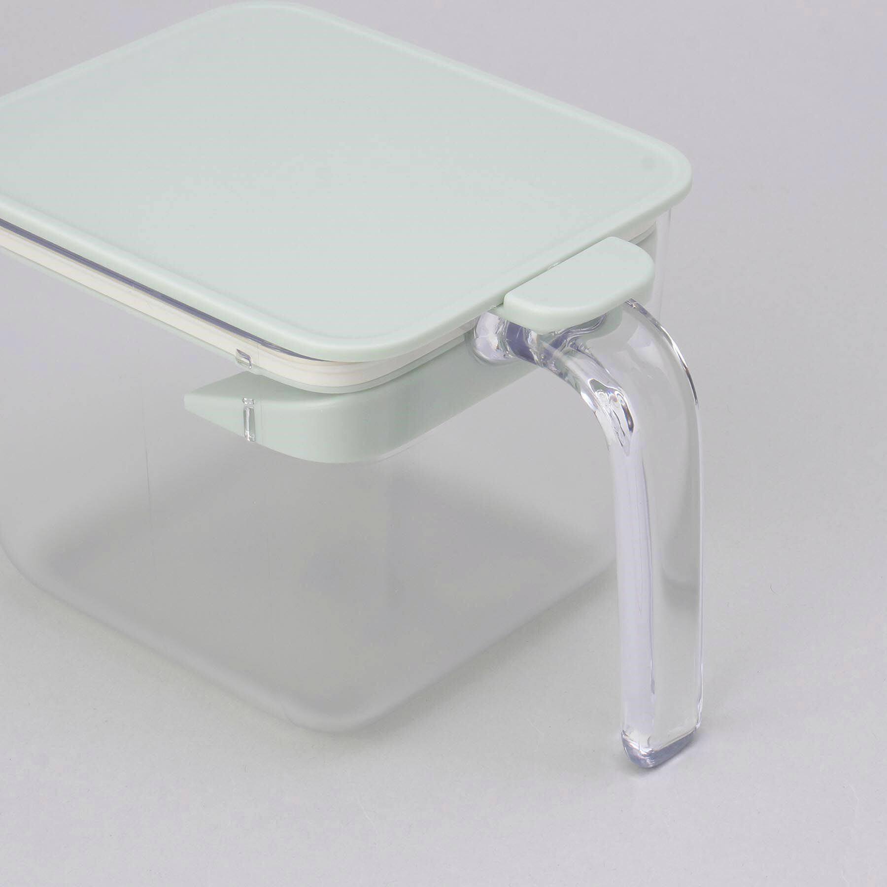 212 KITCHEN STORE「調味料ポットワイド ペールアクア ＜marna マーナ＞」|食器・キッチングッズ|