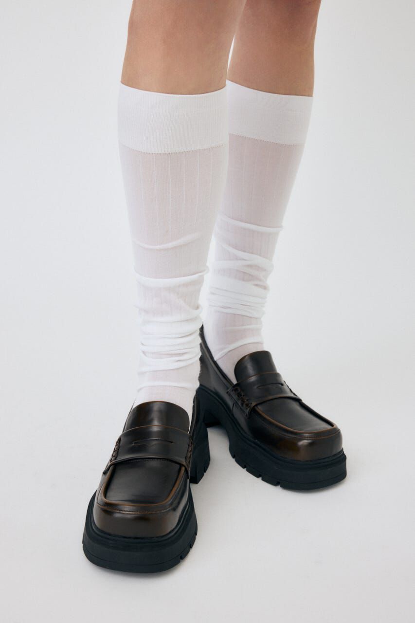 MOUSSY「PLATFORM ローファー」|ローファー|