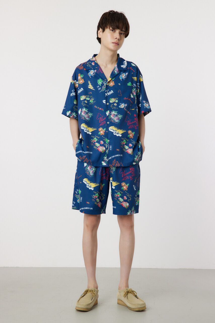 RODEO CROWNS「Orion Beer x RCS ORオープンカラーシャツ」|シャツ・ブラウス|