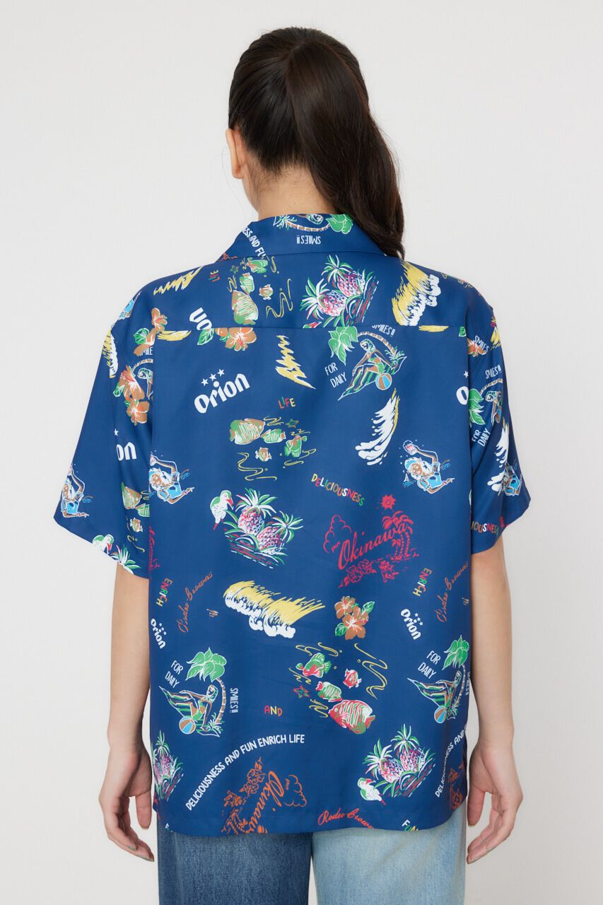 RODEO CROWNS「Orion Beer x RCS ORオープンカラーシャツ」|シャツ・ブラウス|