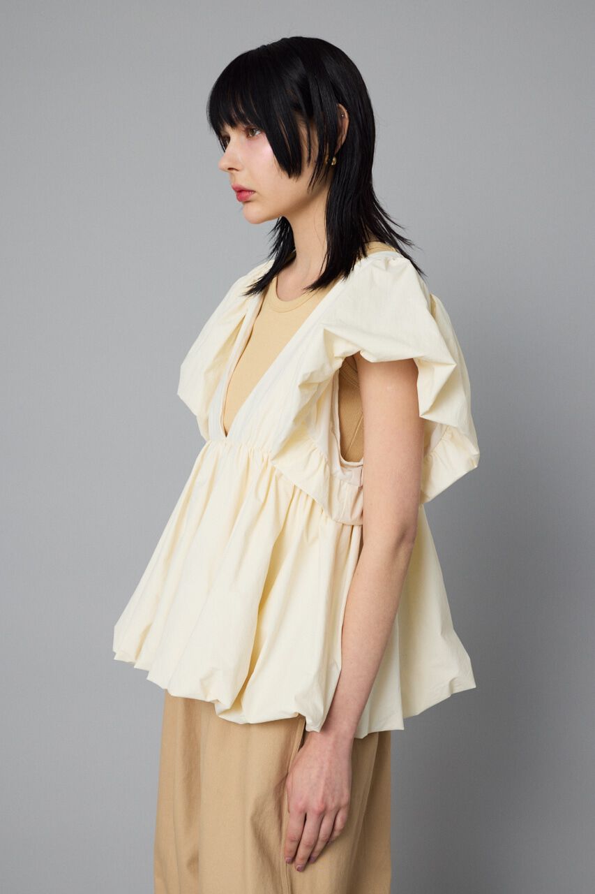 HeRIN.CYE「2way balloon hem tops」|シャツ・ブラウス|
