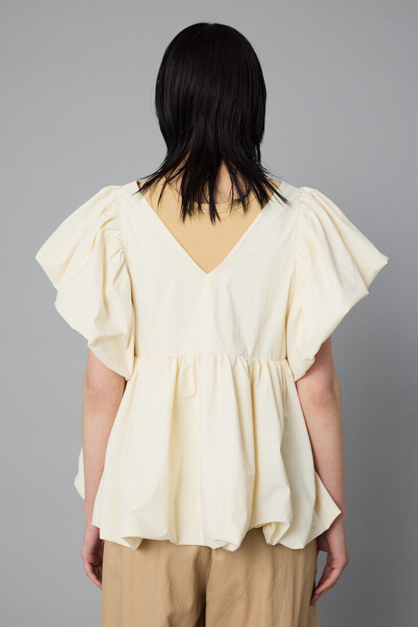 HeRIN.CYE「2way balloon hem tops」|シャツ・ブラウス|
