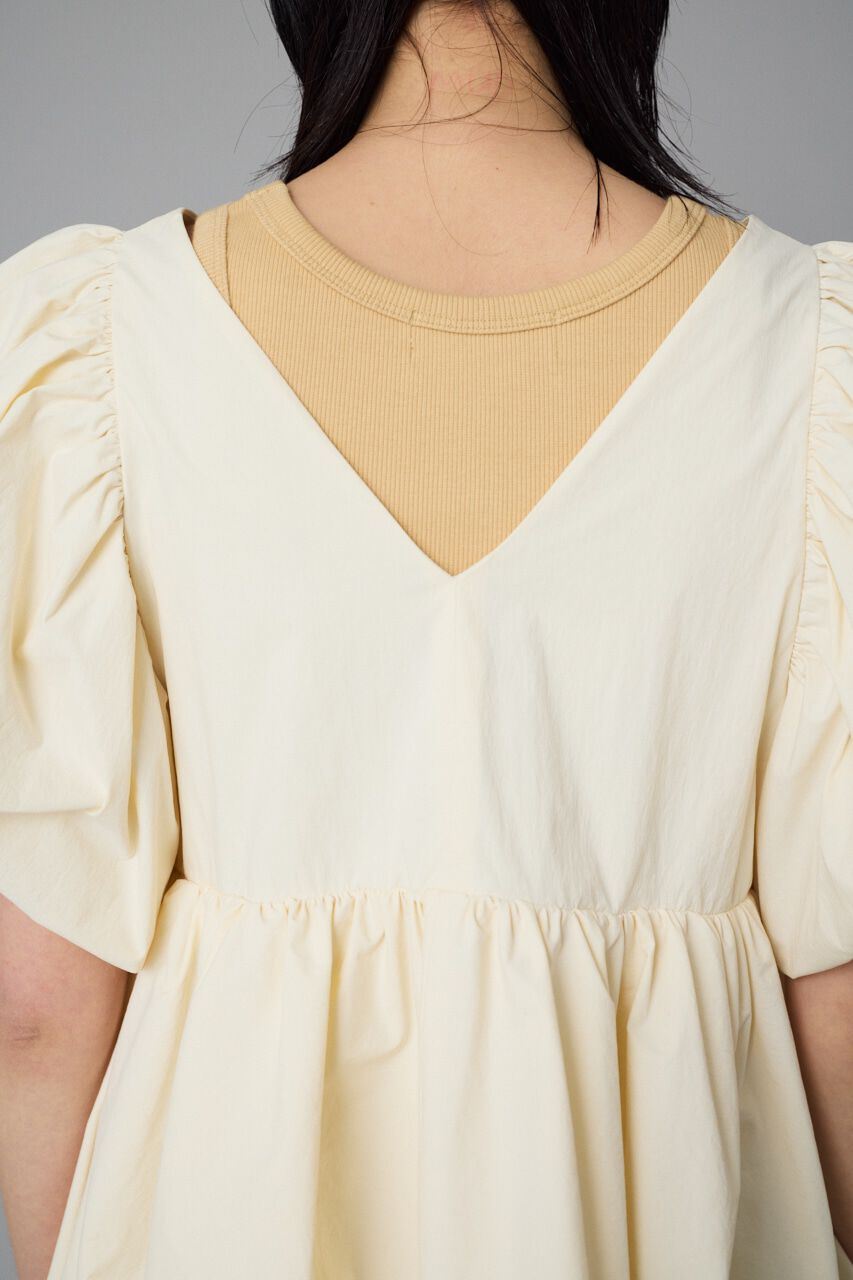 HeRIN.CYE「2way balloon hem tops」|シャツ・ブラウス|