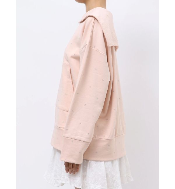 merry jenny「petit flowerセーラースウェット」|スウェット・ジャージ|