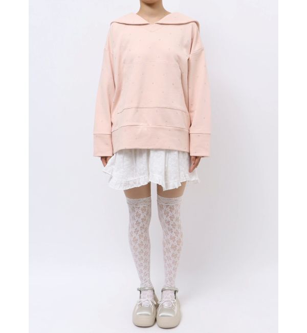 merry jenny「petit flowerセーラースウェット」|スウェット・ジャージ|