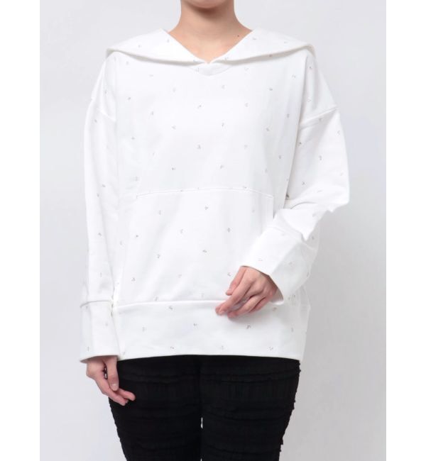 merry jenny「petit flowerセーラースウェット」|スウェット・ジャージ|