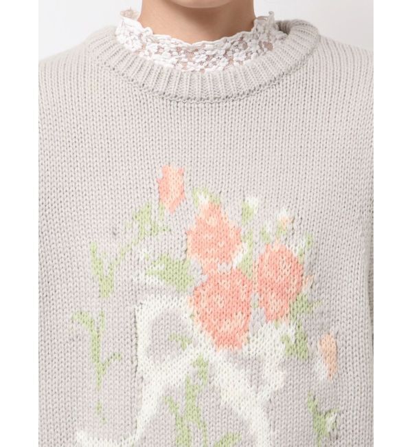 merry jenny「bouquet sweater vest」|ベスト・ジレ|