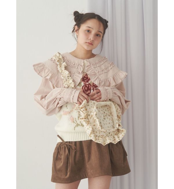 merry jenny「bouquet sweater vest」|ベスト・ジレ|