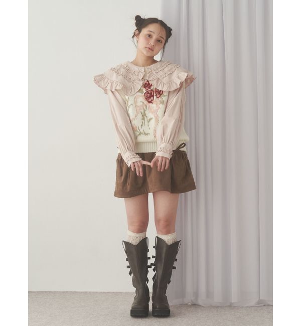 merry jenny「bouquet sweater vest」|ベスト・ジレ|