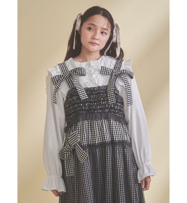 merry jenny「チュールリボンキャミワンピース」|ワンピース|