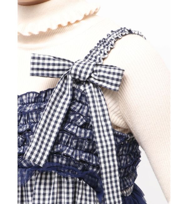 merry jenny「チュールリボンキャミワンピース」|ワンピース|