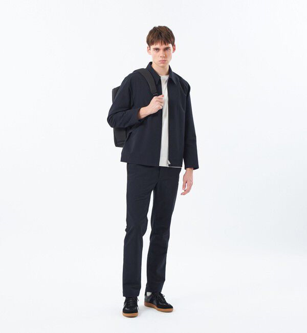 MACKINTOSH PHILOSOPHY「ブリテック イージーパンツ オックス調ダブルクロス」|スラックス|