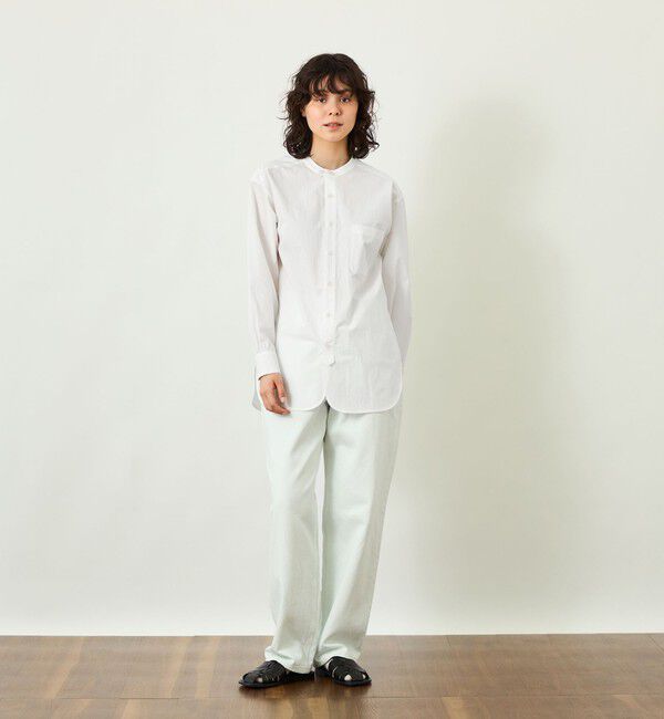 MACKINTOSH PHILOSOPHY「【GREY LABEL】バンドカラーシャツ」|シャツ・ブラウス|