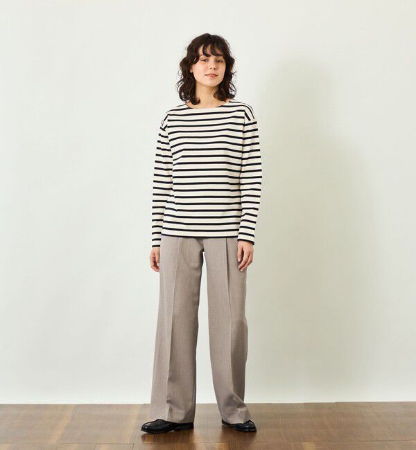 MACKINTOSH PHILOSOPHY「【GREY LABEL】2プリーツワイドスラックス」|スラックス|