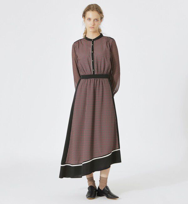  「【ドラマ着用商品】フラスコジオメトリックプリントワンピース」|ワンピース|