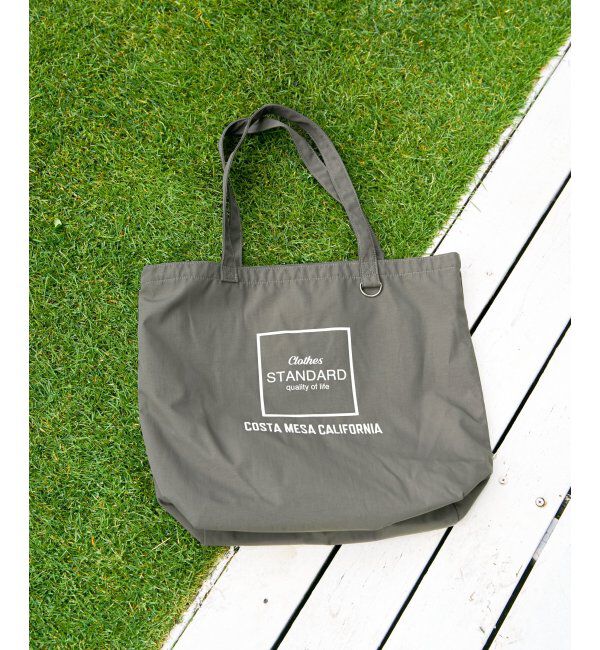ikka「ナイロンシンプルECOトートバッグ」|その他|グレー