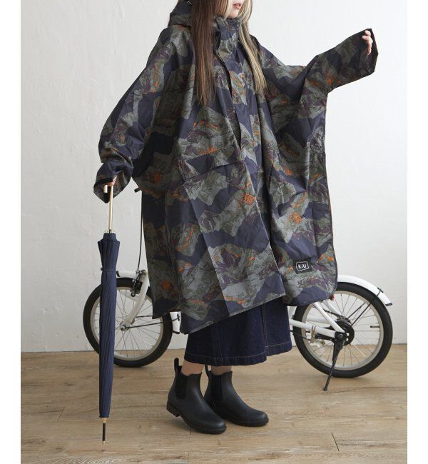 Lbc with Life「ｋｉｕスタンダードレインポンチョ」|傘|