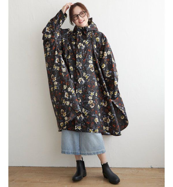 Lbc with Life「ｋｉｕスタンダードレインポンチョ」|傘|チャコール