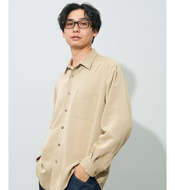  「ウェリントン型 メガネ | レザー調 ラバーテンプル ズレ落ち防止 メンズ ビジネス レンズ交換券付」|メガネ|