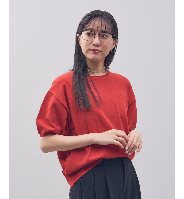  「Zoff｜STUDIO SEVEN｜メガネ プラスチック&times;メタル｜伊達メガネ 度付きメガネ レンズ交換券付」|メガネ|