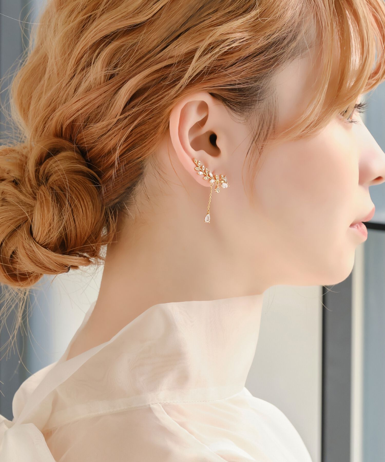 Phoebe「2wayエレガントガーデンピアス&イヤリング」|ピアス|