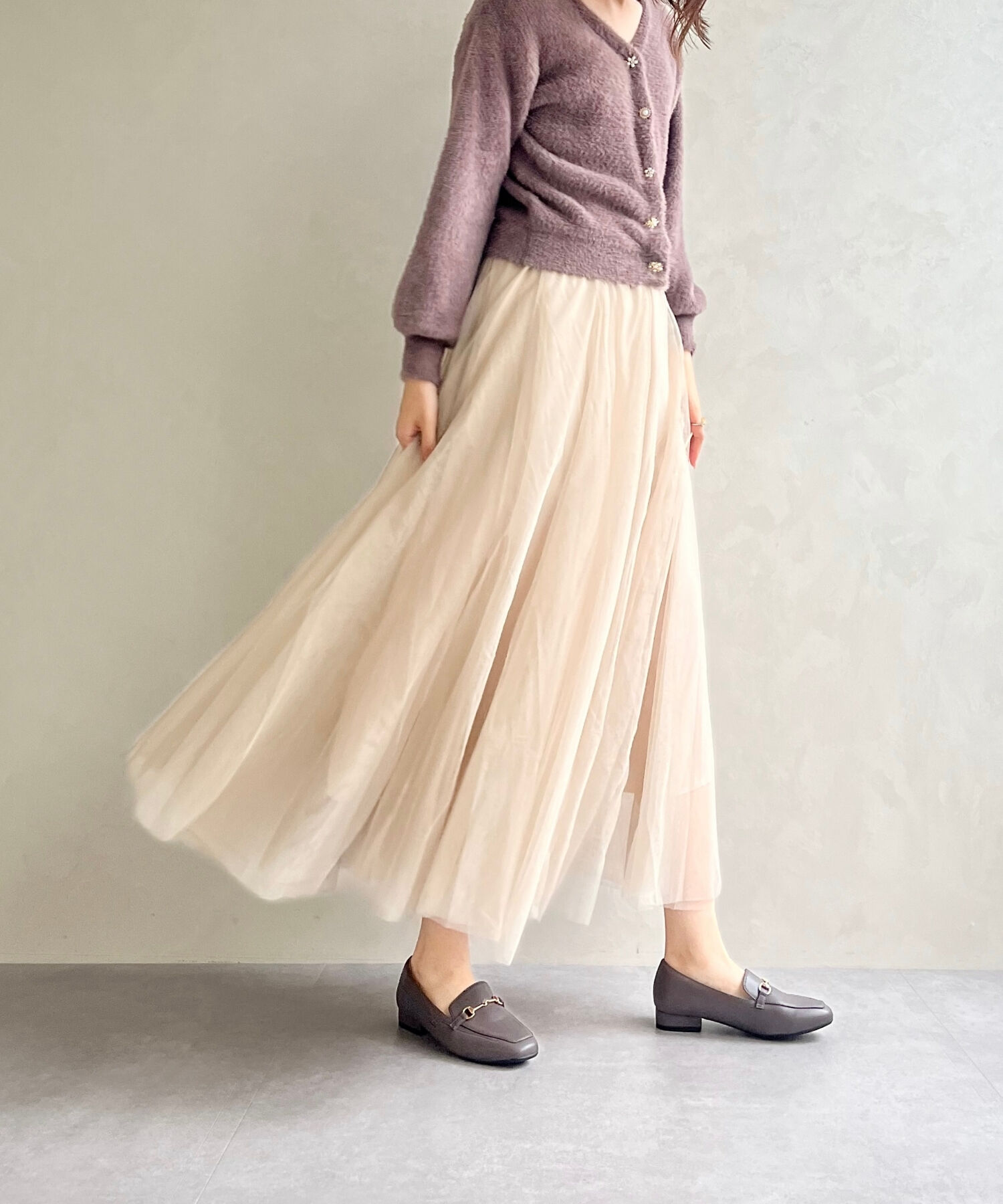 ORiental TRaffic「【跳べるパンプス/シリーズ累計１５０万足突破】スクエアトゥビットモチーフ  ローファー /R-3210」|パンプス|