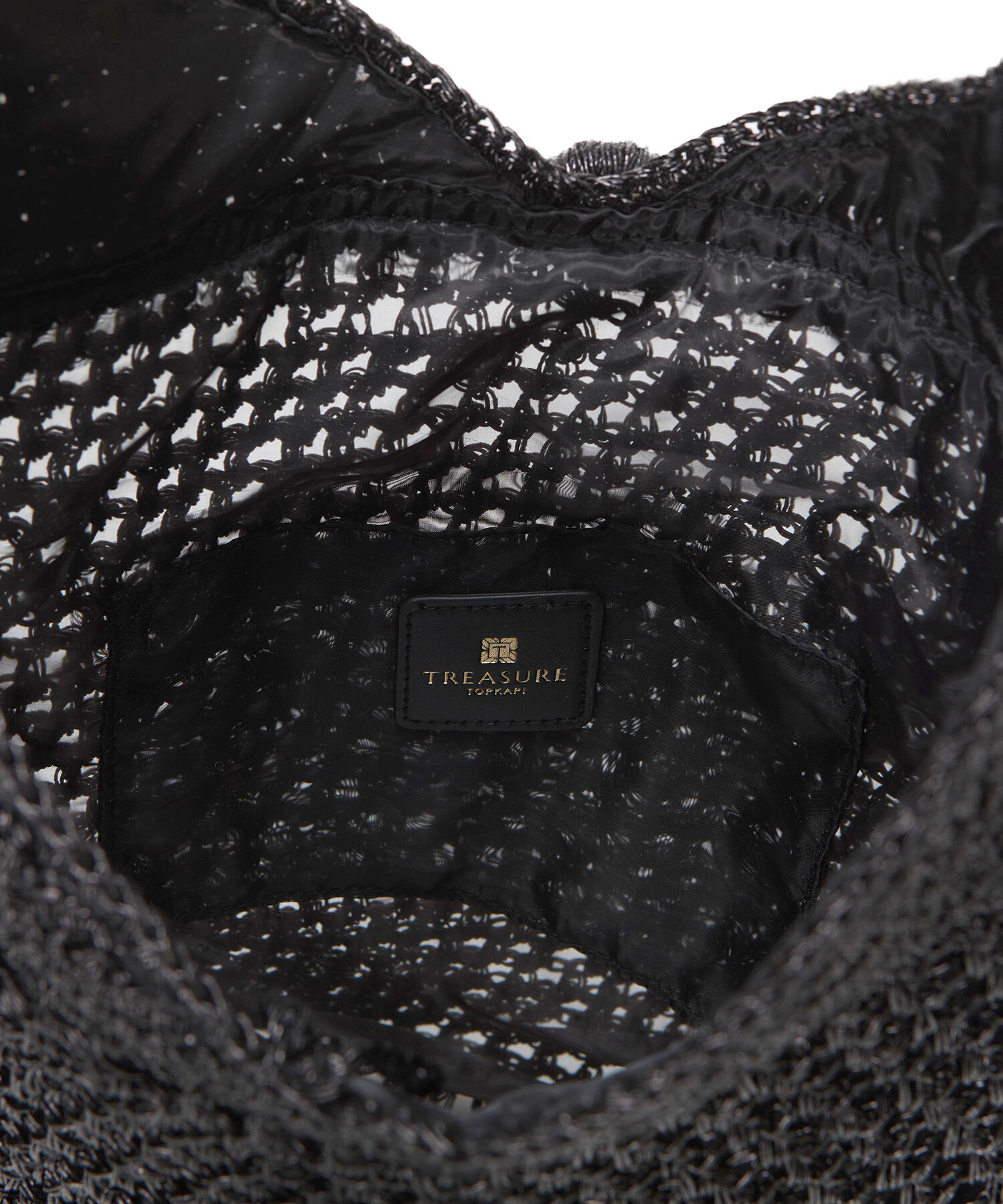 TOPKAPI TREASURE「【TREASURE TOPKAPI】メタリックニット ワンショルダー バッグ」|トートバッグ|