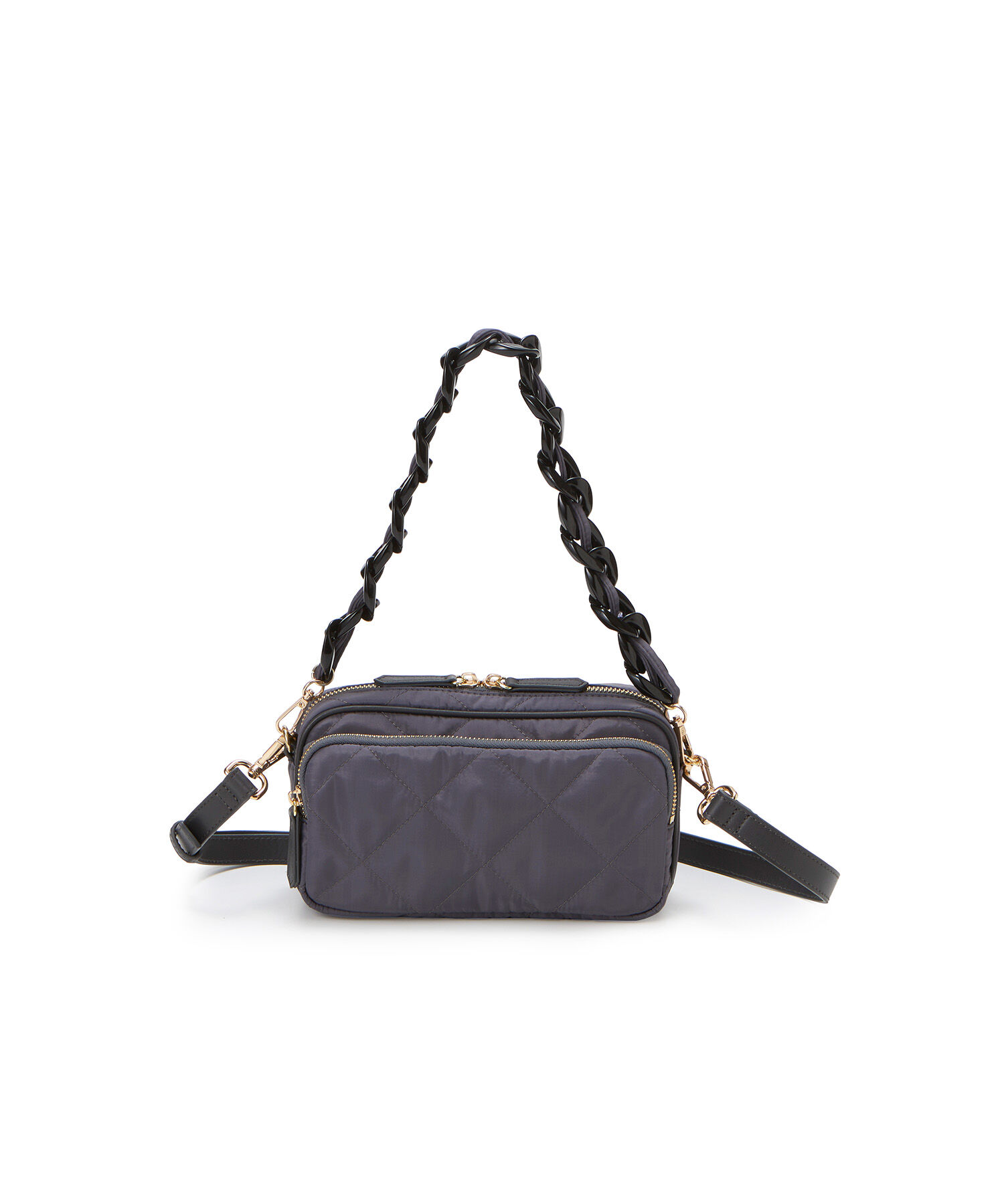 TOPKAPI TREASURE「【TREASURE TOPKAPI】キルティング アクリルチェーン付 ショルダー バッグ」|トートバッグ|