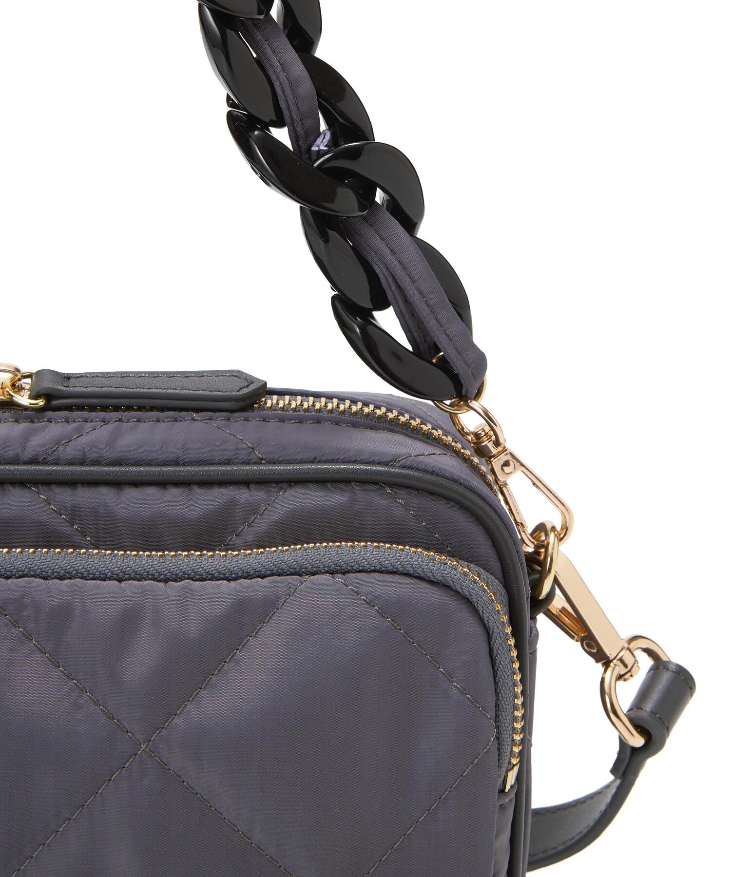 TOPKAPI TREASURE「【TREASURE TOPKAPI】キルティング アクリルチェーン付 ショルダー バッグ」|トートバッグ|