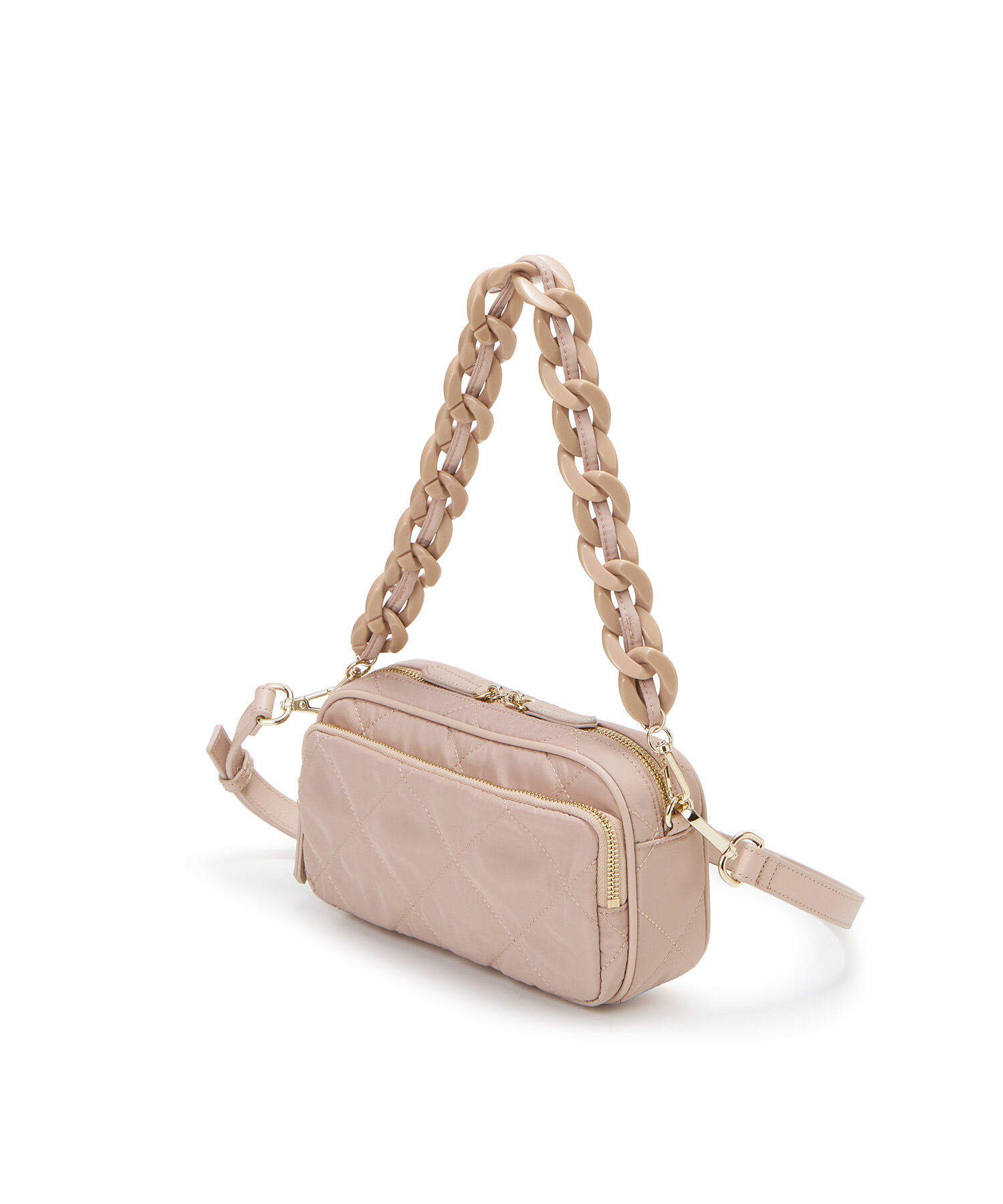 TOPKAPI TREASURE「【TREASURE TOPKAPI】キルティング アクリルチェーン付 ショルダー バッグ」|トートバッグ|