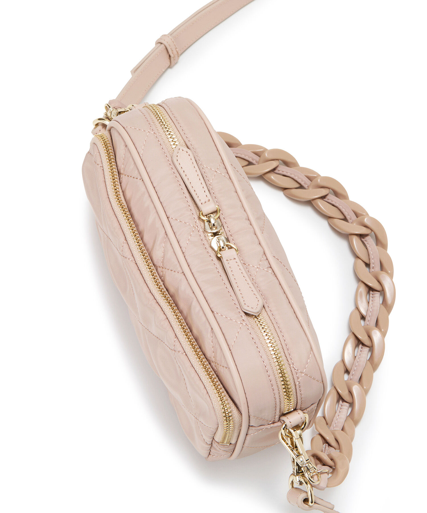 TOPKAPI TREASURE「【TREASURE TOPKAPI】キルティング アクリルチェーン付 ショルダー バッグ」|トートバッグ|