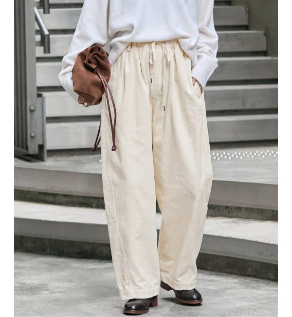 JOURNAL STANDARD「《追加2》Corduroy Barrel イージーパンツ」|その他|ナチュラル
