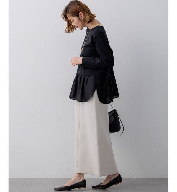 23区「コットンダンボール スカート」|スカート|